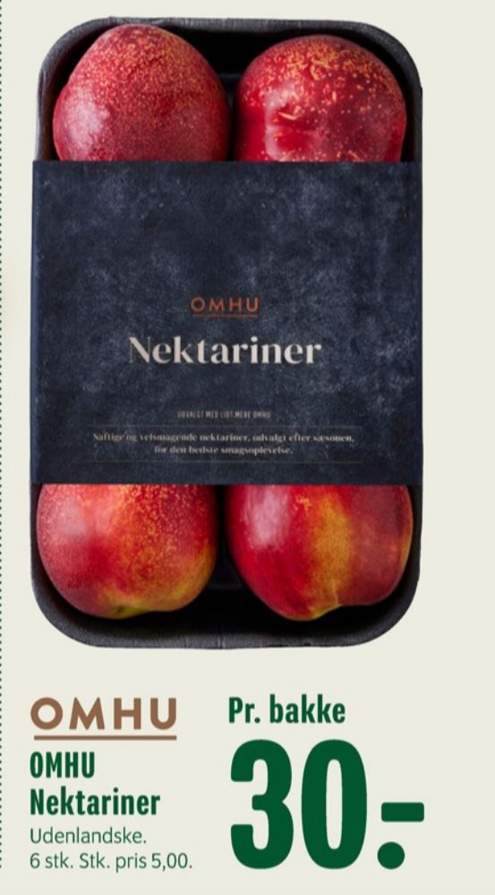 OMHU, Nektariner