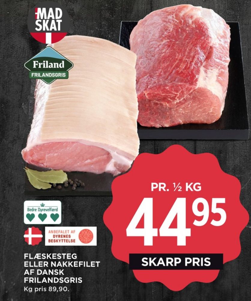 FRILAND Frilandsgris, Nakkefilet