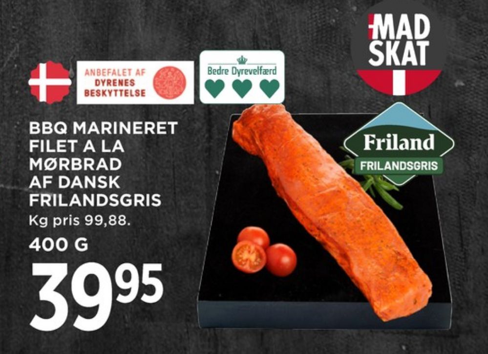 FRILAND Frilandsgris, Grisefilet