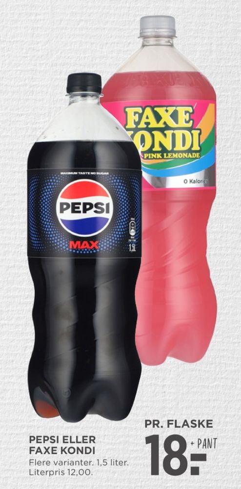 Pepsi Max, Cola