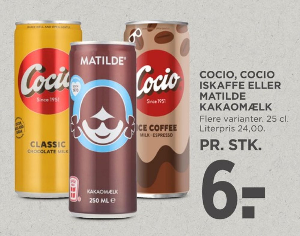 Matilde, Kakaomælk