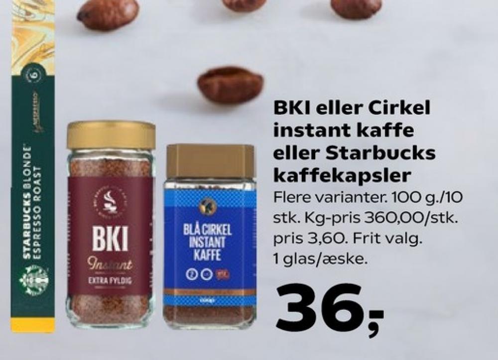 BKI Extra, Instant Kaffe