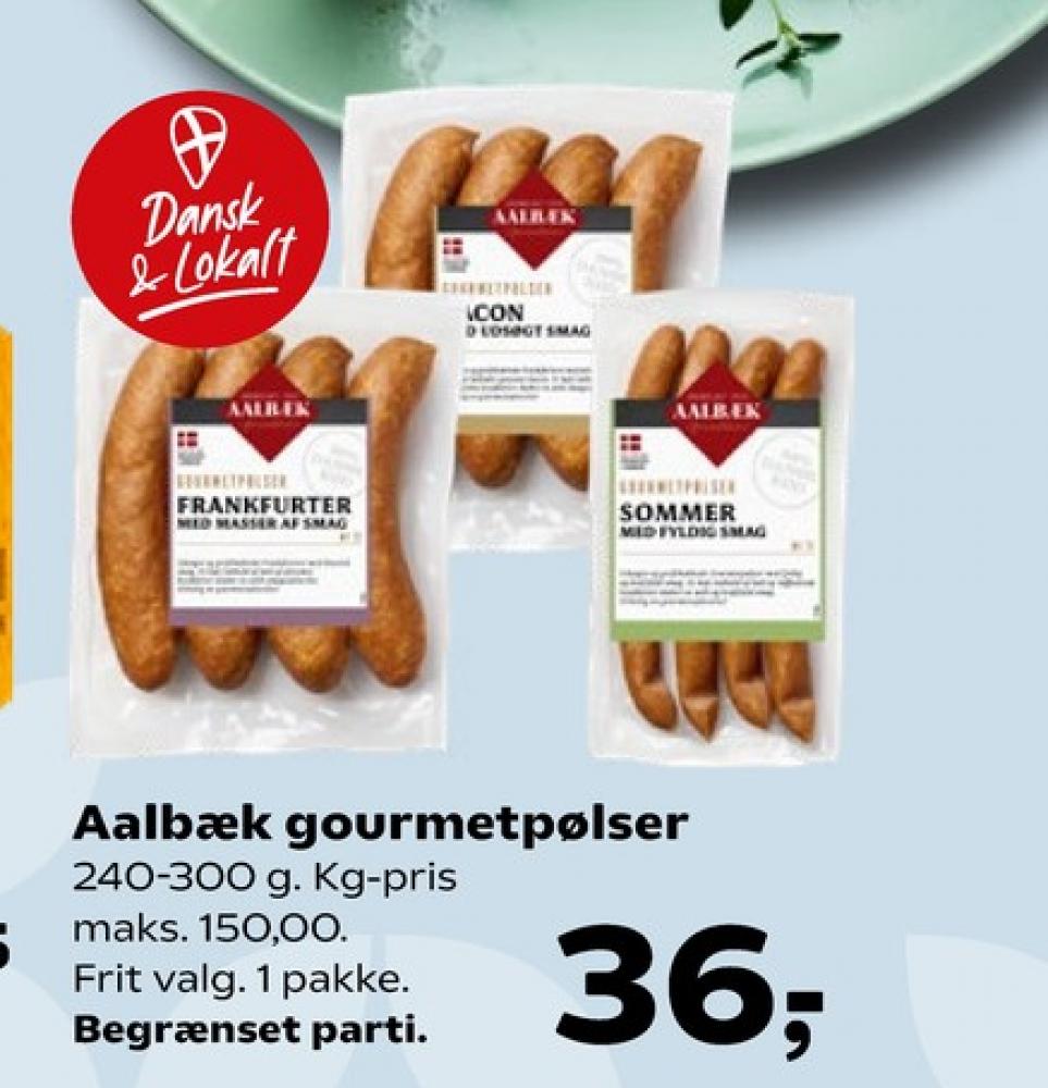 Aalbæk Specialiteter, Baconpølser
