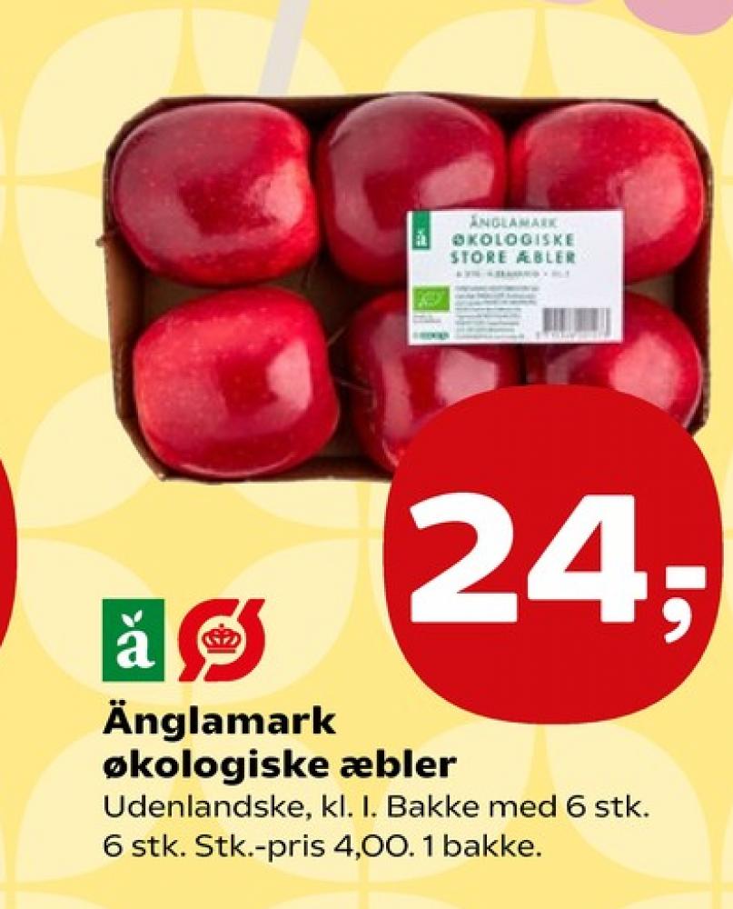 Änglamark, Æbler