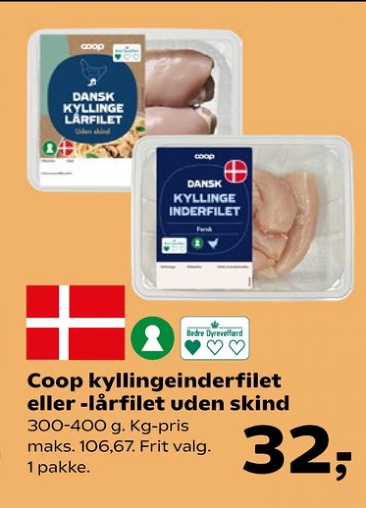 Coop, Kyllingelårfilet