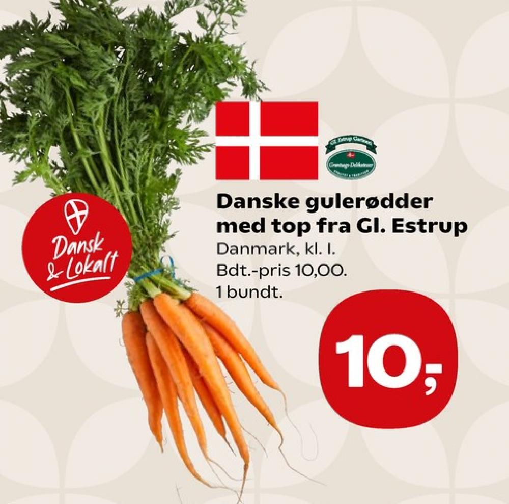 Gl. Estrup Gartneri, Gulerødder