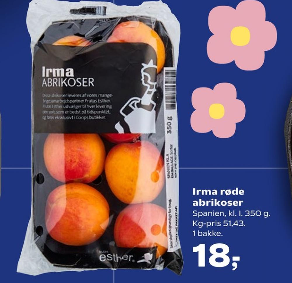 Irmas, Abrikoser