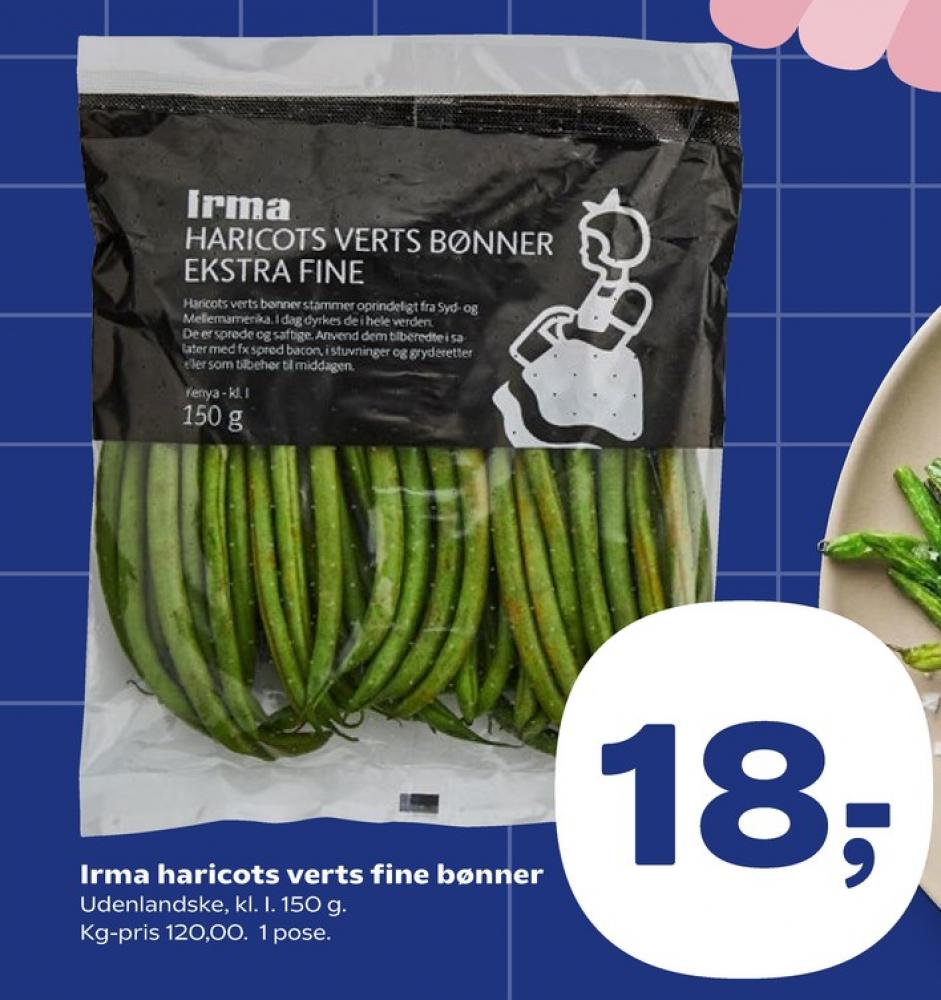 Irmas, Bønner