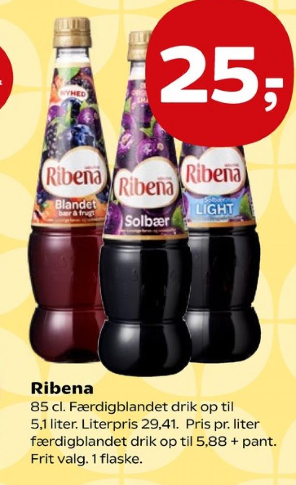Ribena, Blandet Frugt & Bær