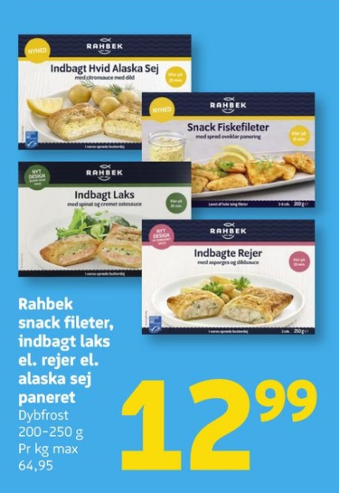 Rahbek, Indbagte Rejer med Asparges og Dildsauce