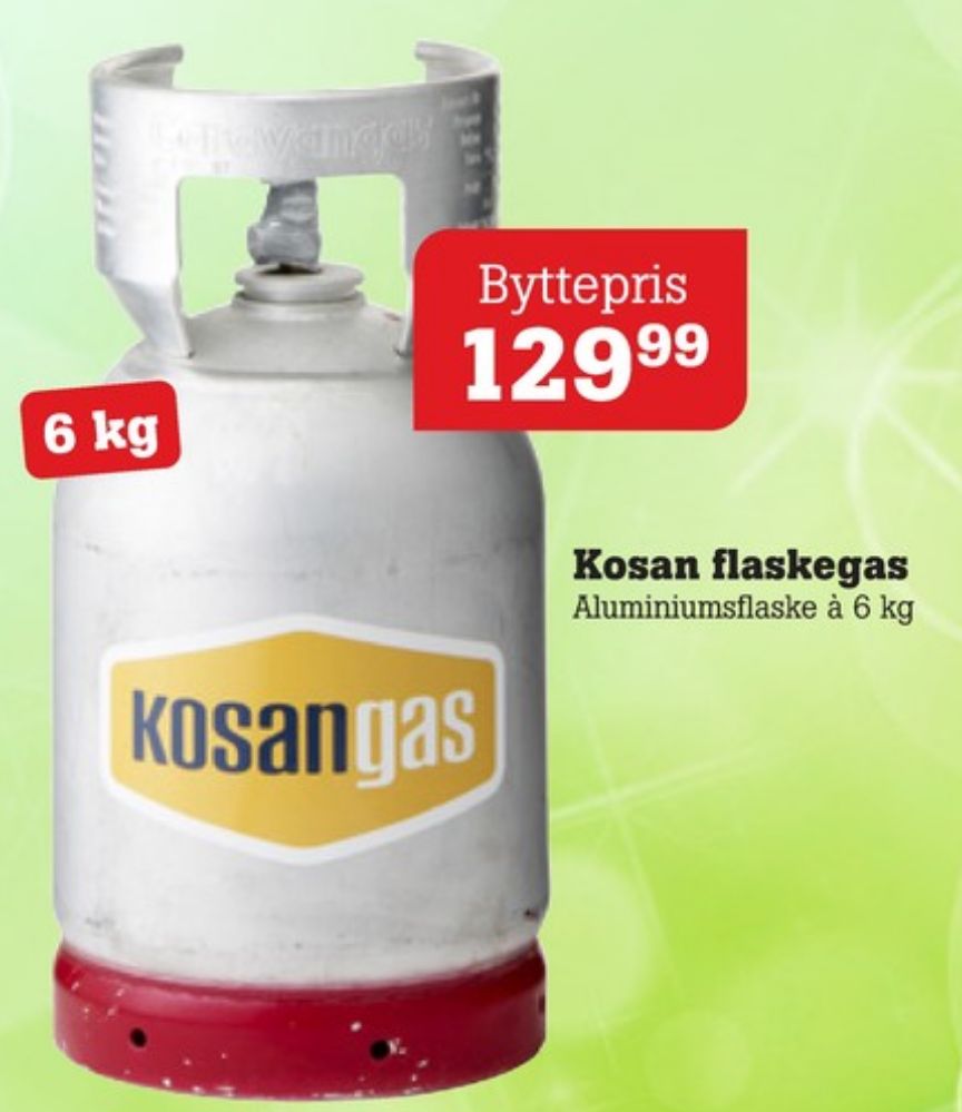 Kosan, Gasflaske