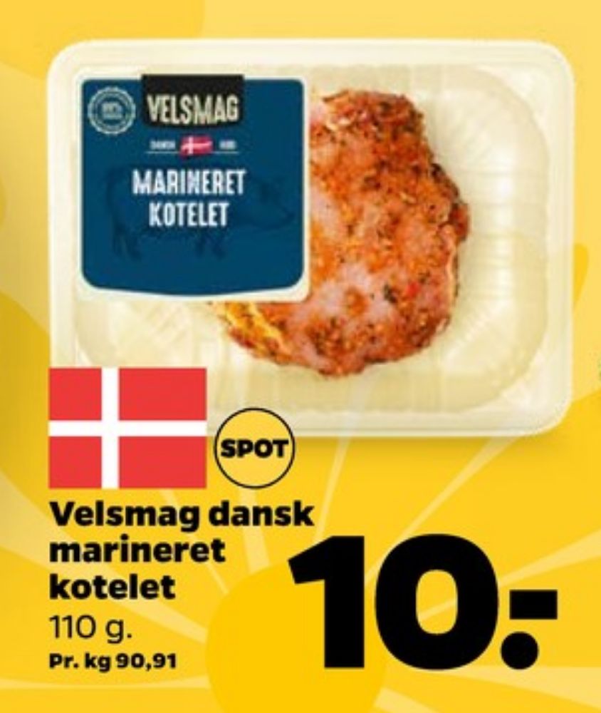 Velsmag, Grisekoteletter