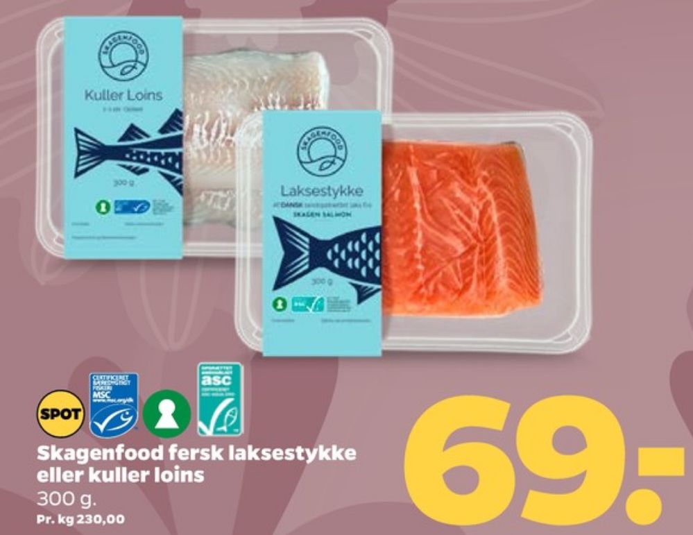 Skagenfood , Kuller