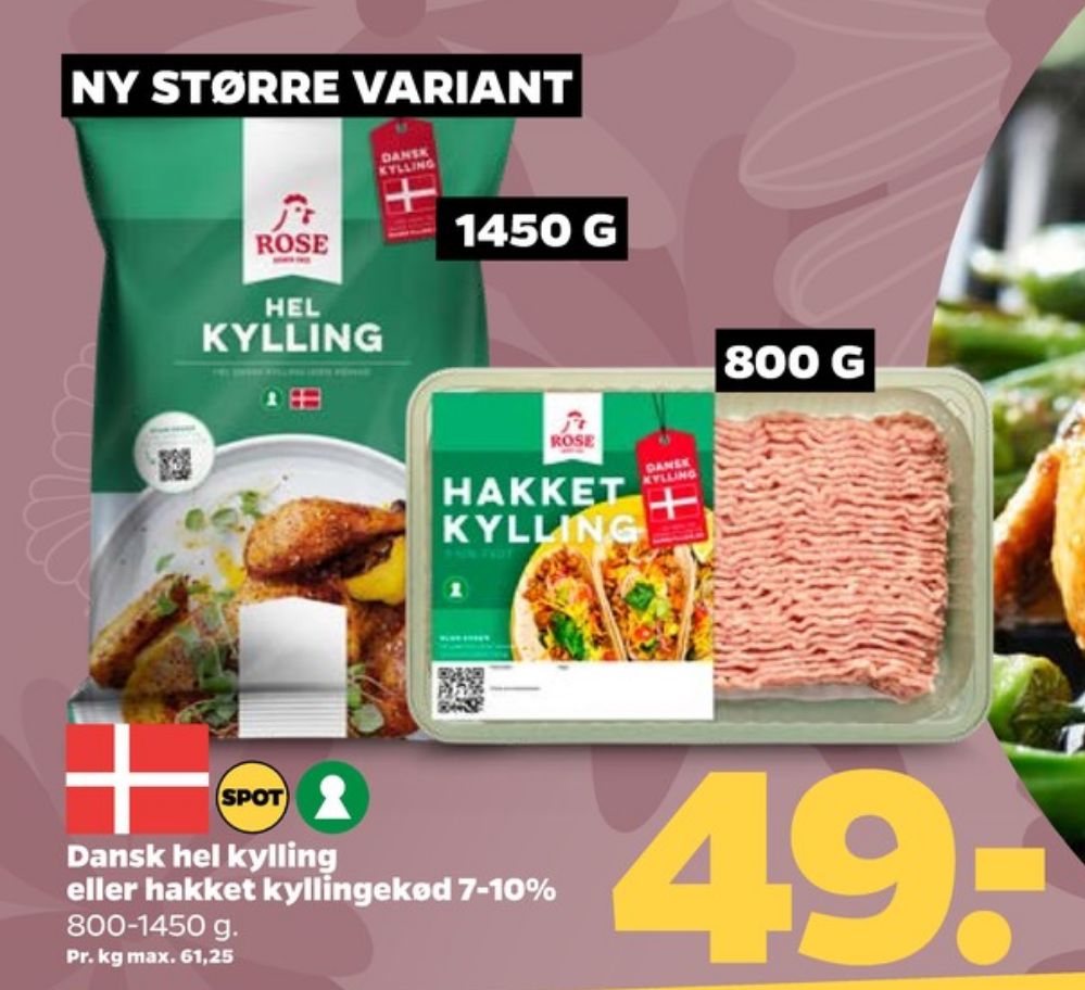Rose, Kylling