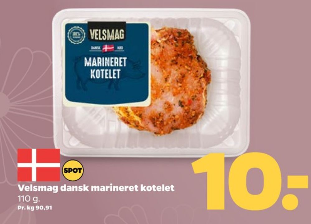 Velsmag, Grisekoteletter