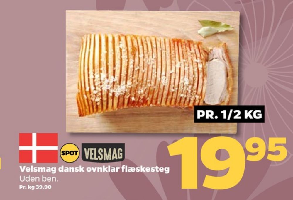 Velsmag, Flæskesteg