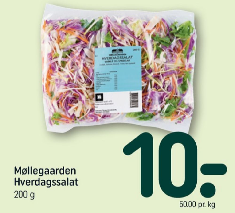 Møllegaarden, Salatblanding