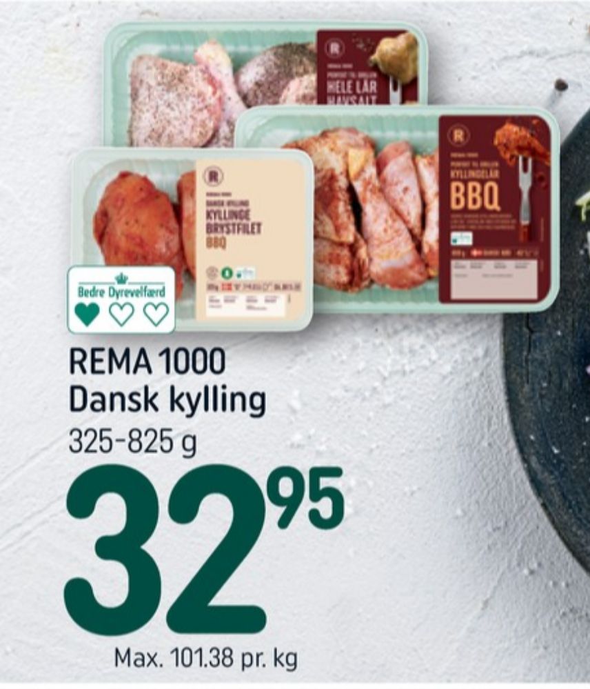Rema 1000, Kyllingelår