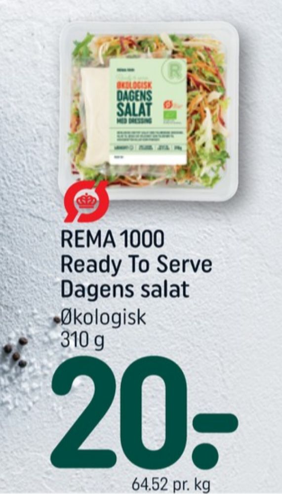 Rema 1000, Salatblanding