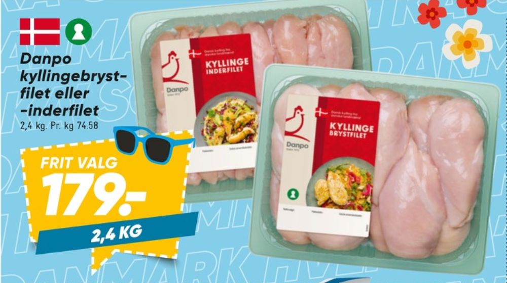 Danpo, Kyllingeinderfileter