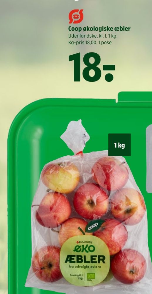 Coop, Æbler