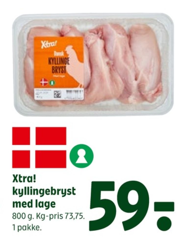 Xtra, Kyllingebrystfilet