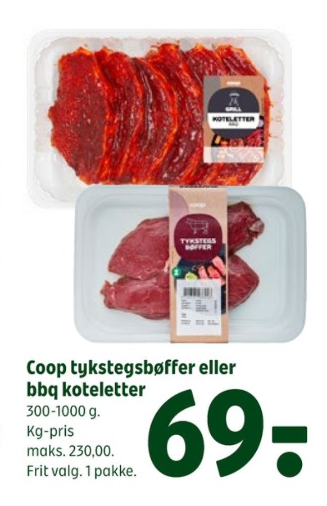 Coop, Grisekoteletter