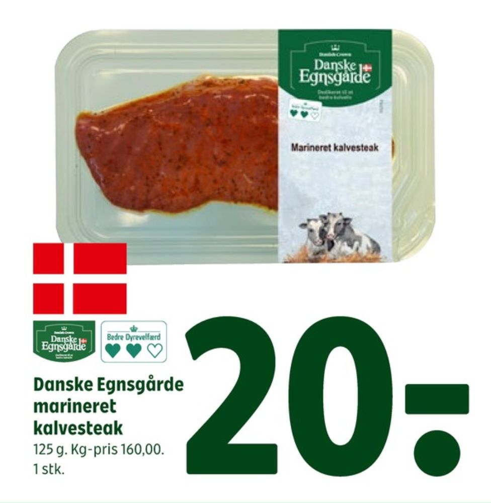 Danish Crown Danske Egnsgårde, Kalvesteaks