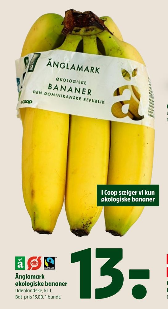 Änglamark, Bananer