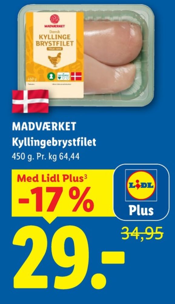 Madværket, Kyllingebrystfilet
