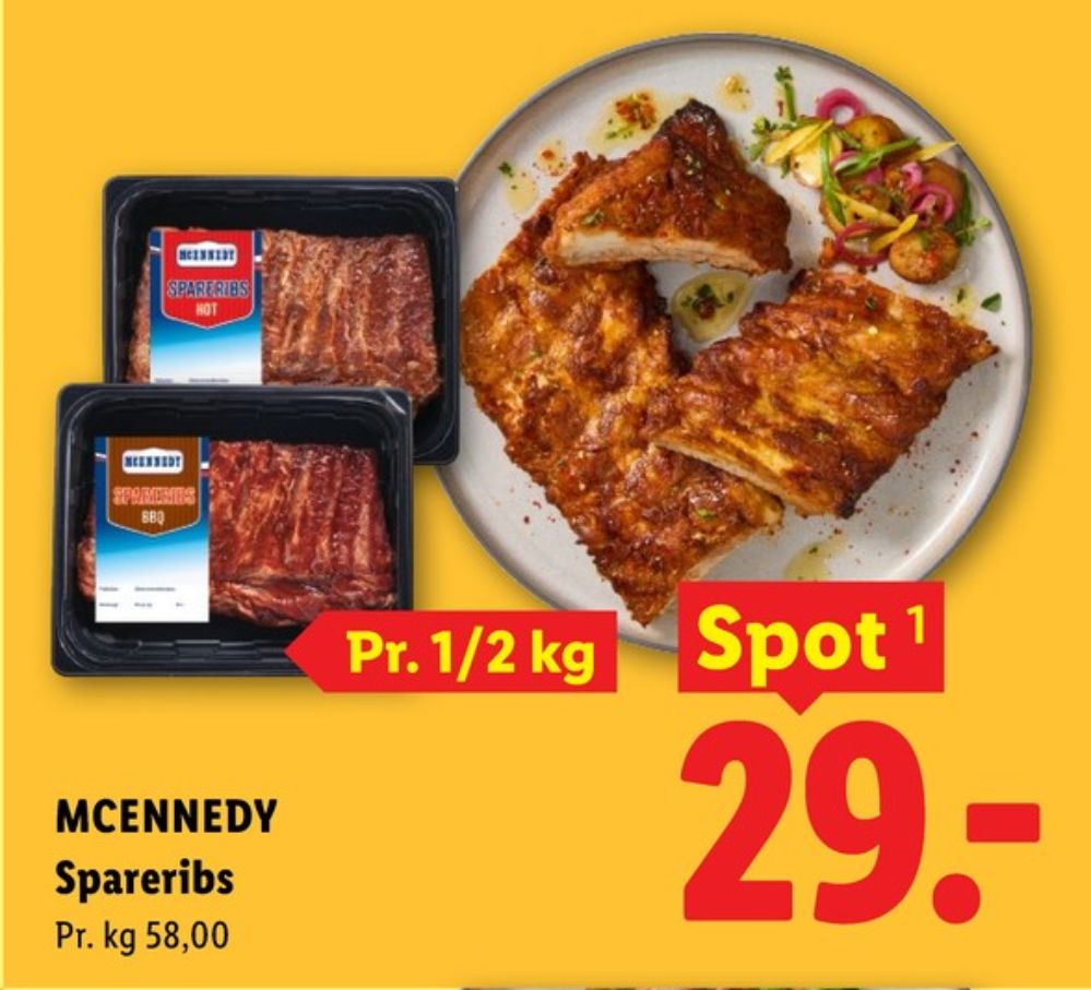 McEnnedy, Spareribs