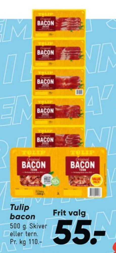 Tulip, Bacontern