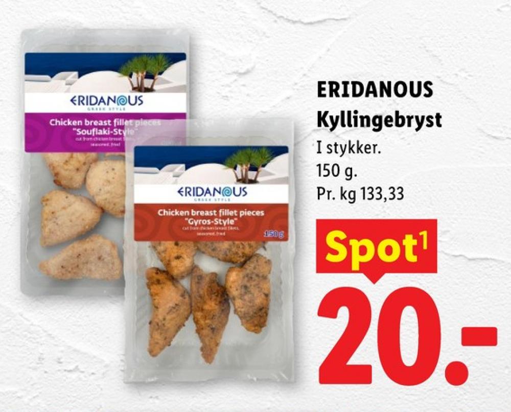 Eridanous, Kyllingebrystfileter