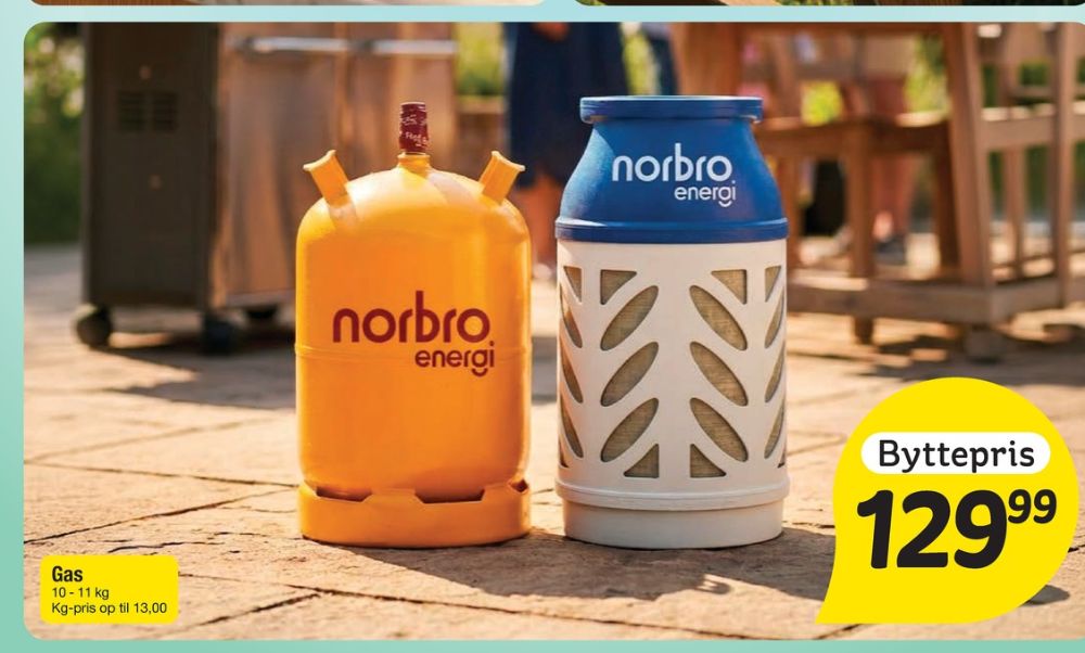 Norbro, Gasflaske