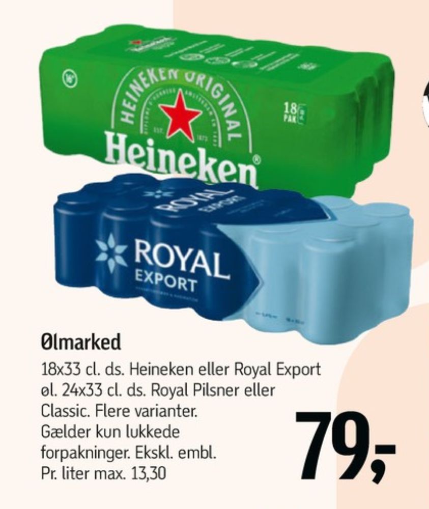 Royal Classic, Øl 24 pk.