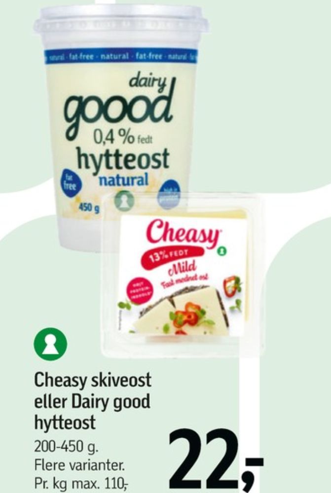 Cheasy, Skiveost 13% mild
