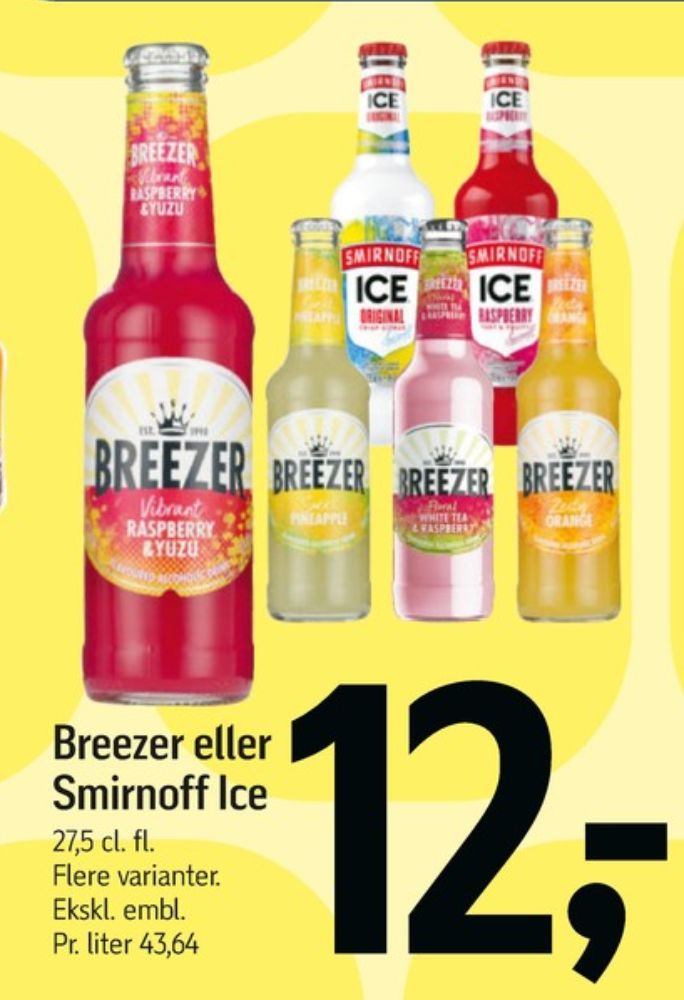 Bacardi Breezer, Zesty Orange RTD