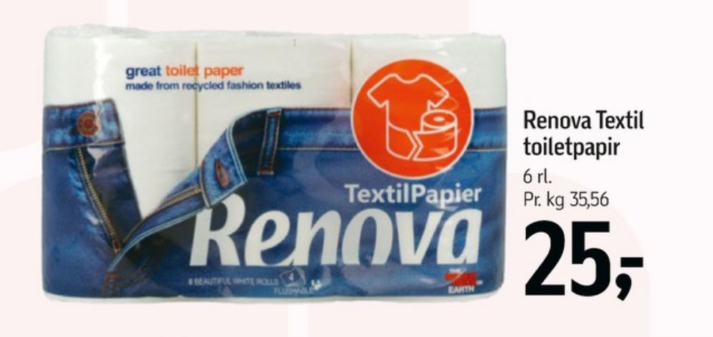 Renova, Toiletpapir