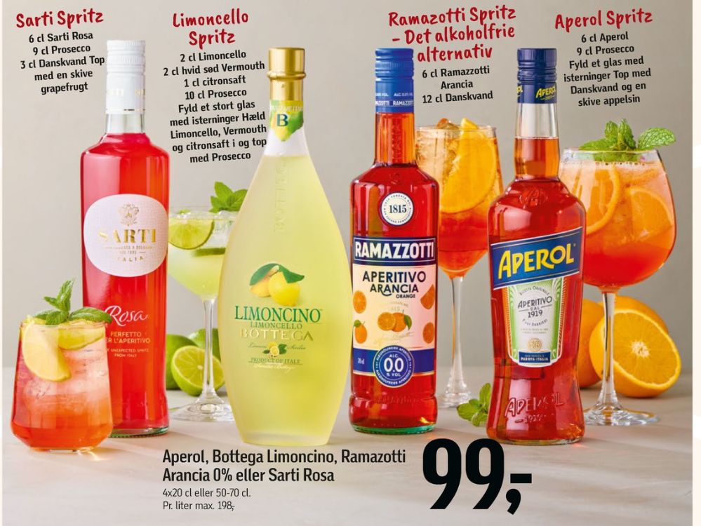Aperol, Aperitif