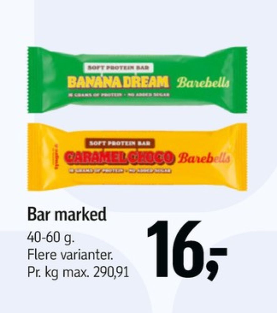 Barebells, Banana Dream Proteinbar