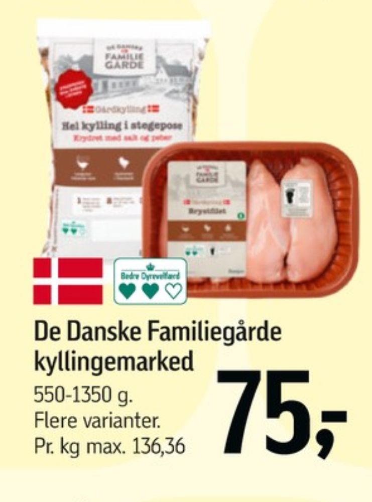 De Danske Familiegårde, Kylling