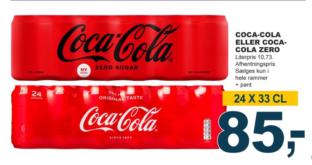 Coca Cola, Cola 24 pk.