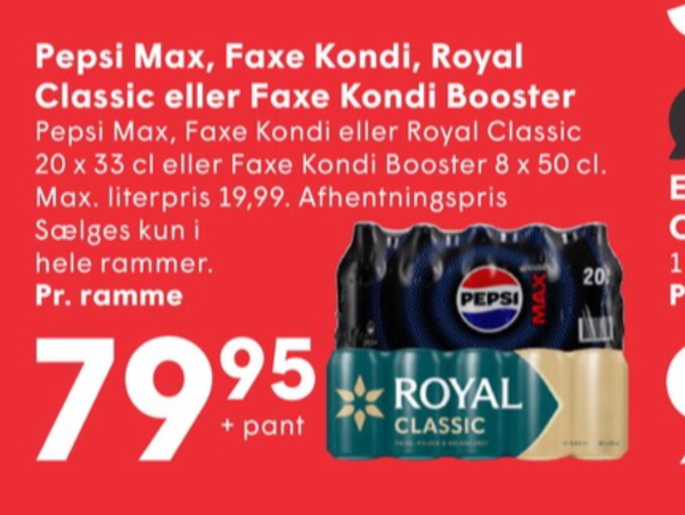Pepsi Max, Cola 20 pk