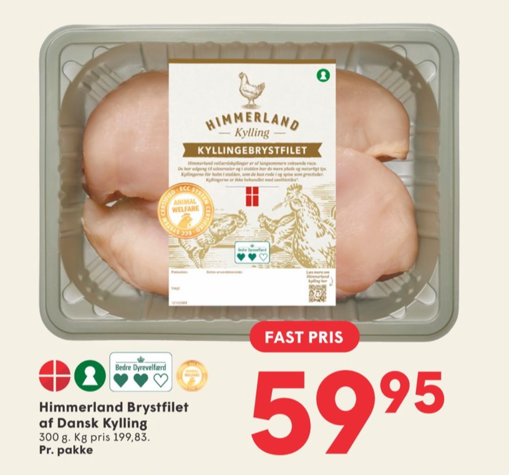 Himmerland Kylling, Kyllingebrystfilet