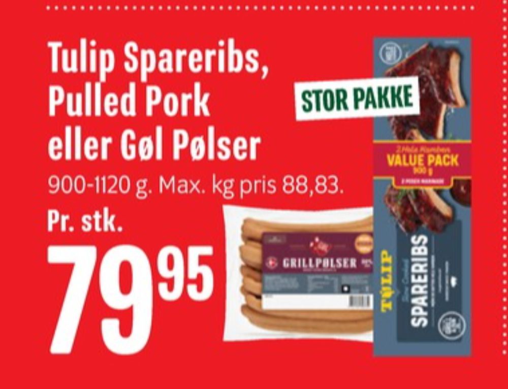 Gøl, Grillpølser