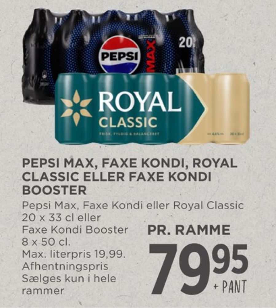 Pepsi Max, Cola 20 pk