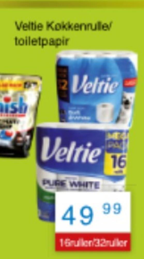 Veltie, Toiletpapir