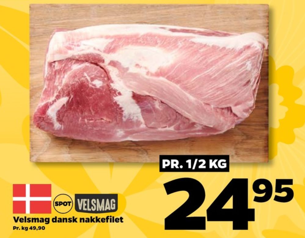 Velsmag, Nakkefilet