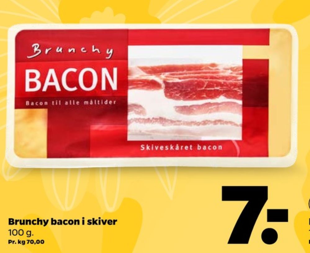 Brunchy, Baconskiver