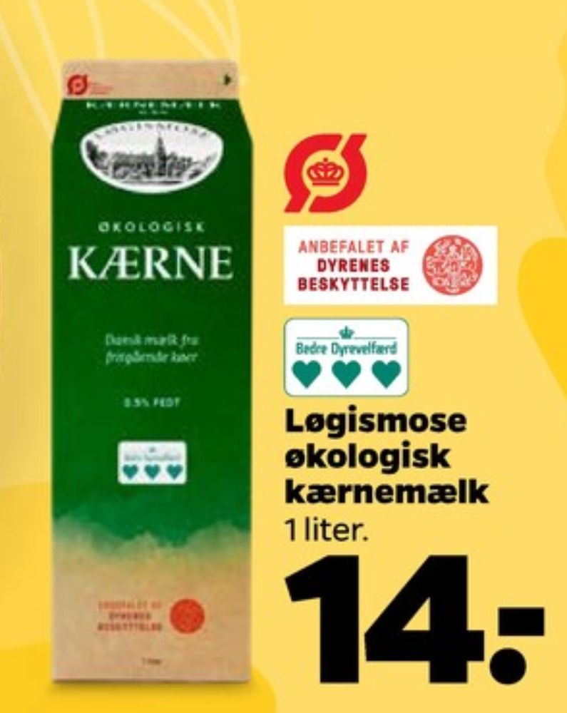 Løgismose, Kærnemælk